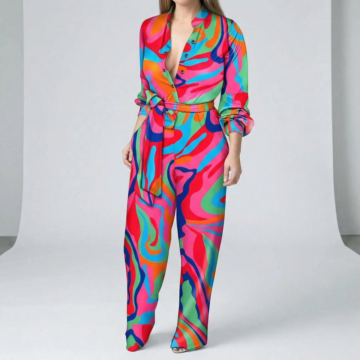 Getailleerde jumpsuit - Marissa