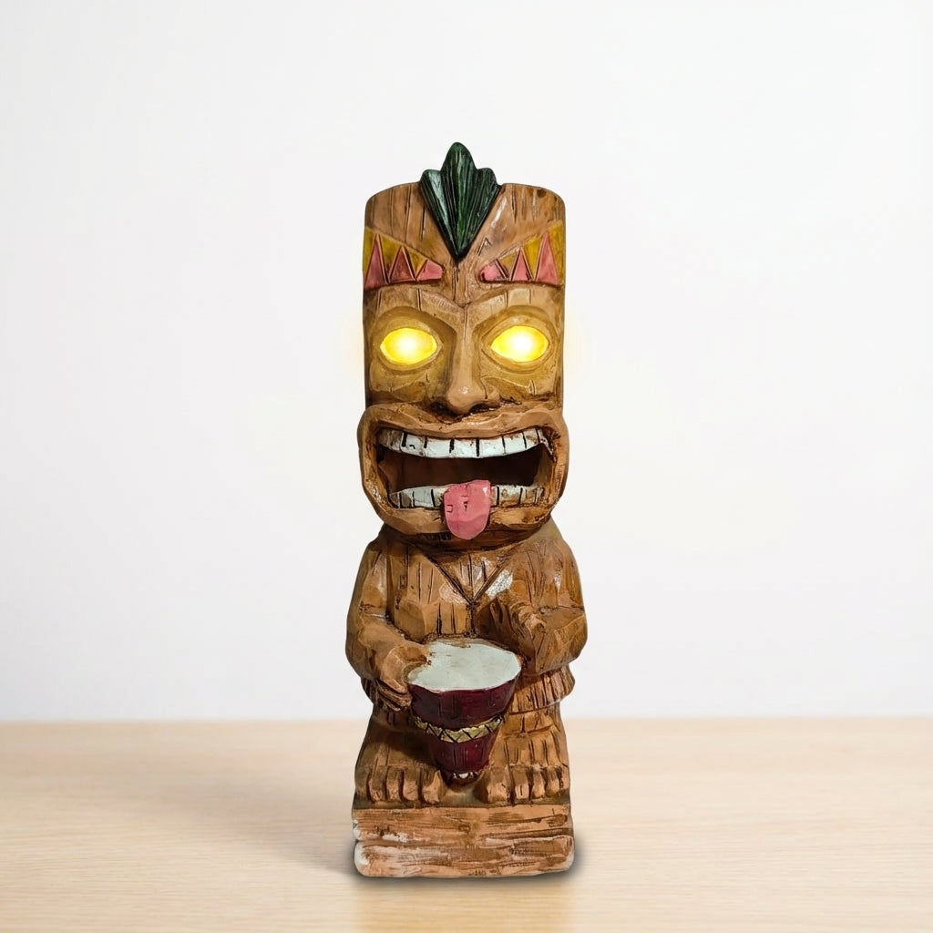 Tiki-geïnspireerde buitenspiegel – LuminTiki
