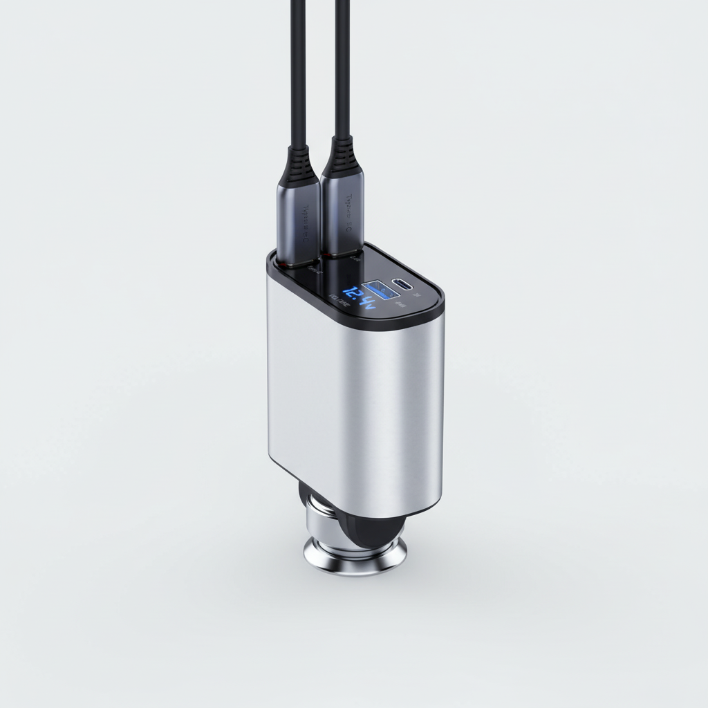 Opvouwbare autolader - PowerCharge