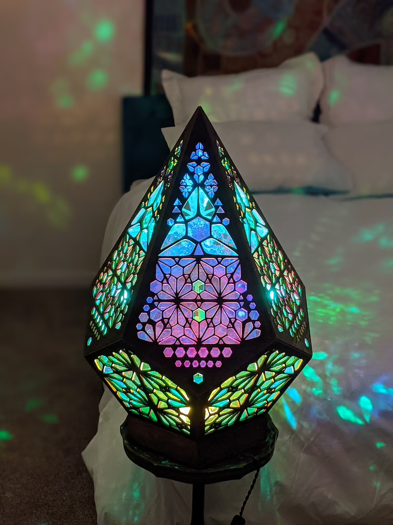 Boho-lamp met sterrenpatroon - StarGroove
