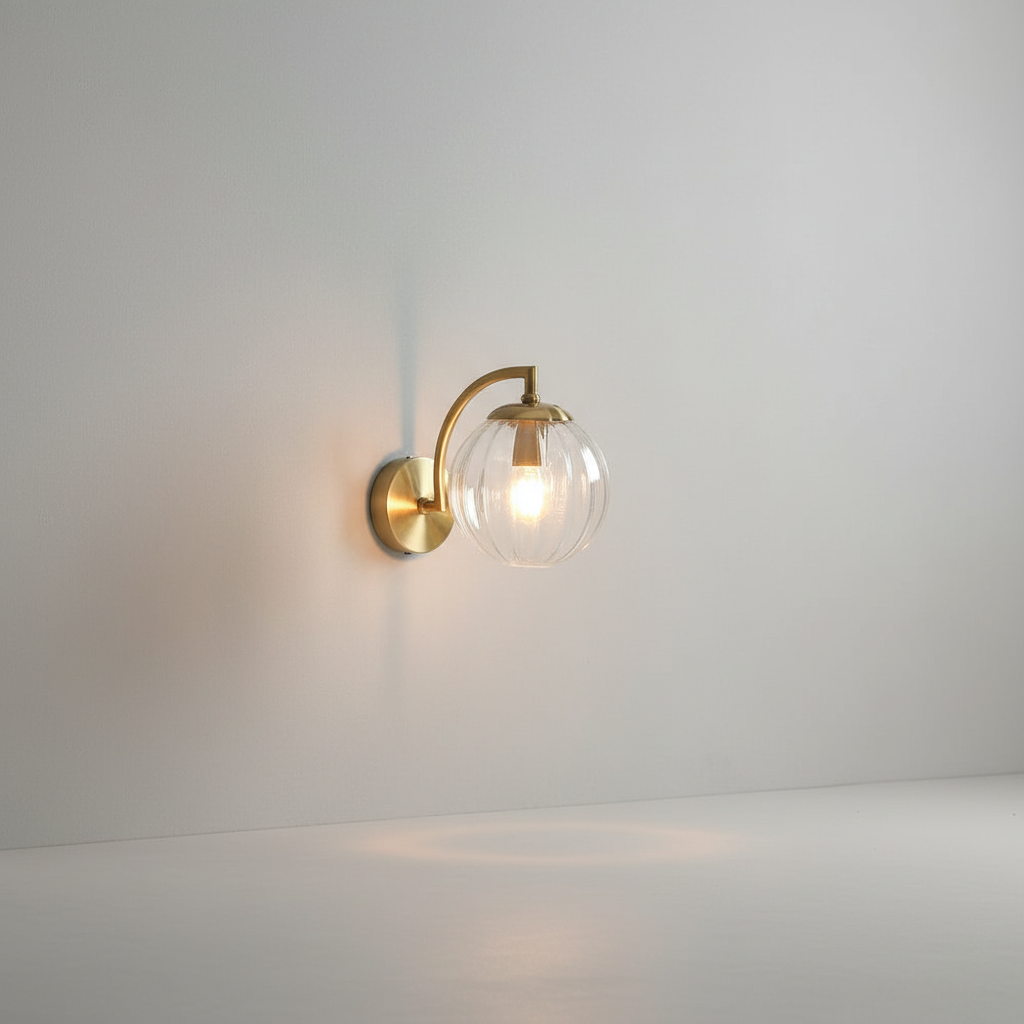 Noordse minimalistische wandlamp - AuraOrb