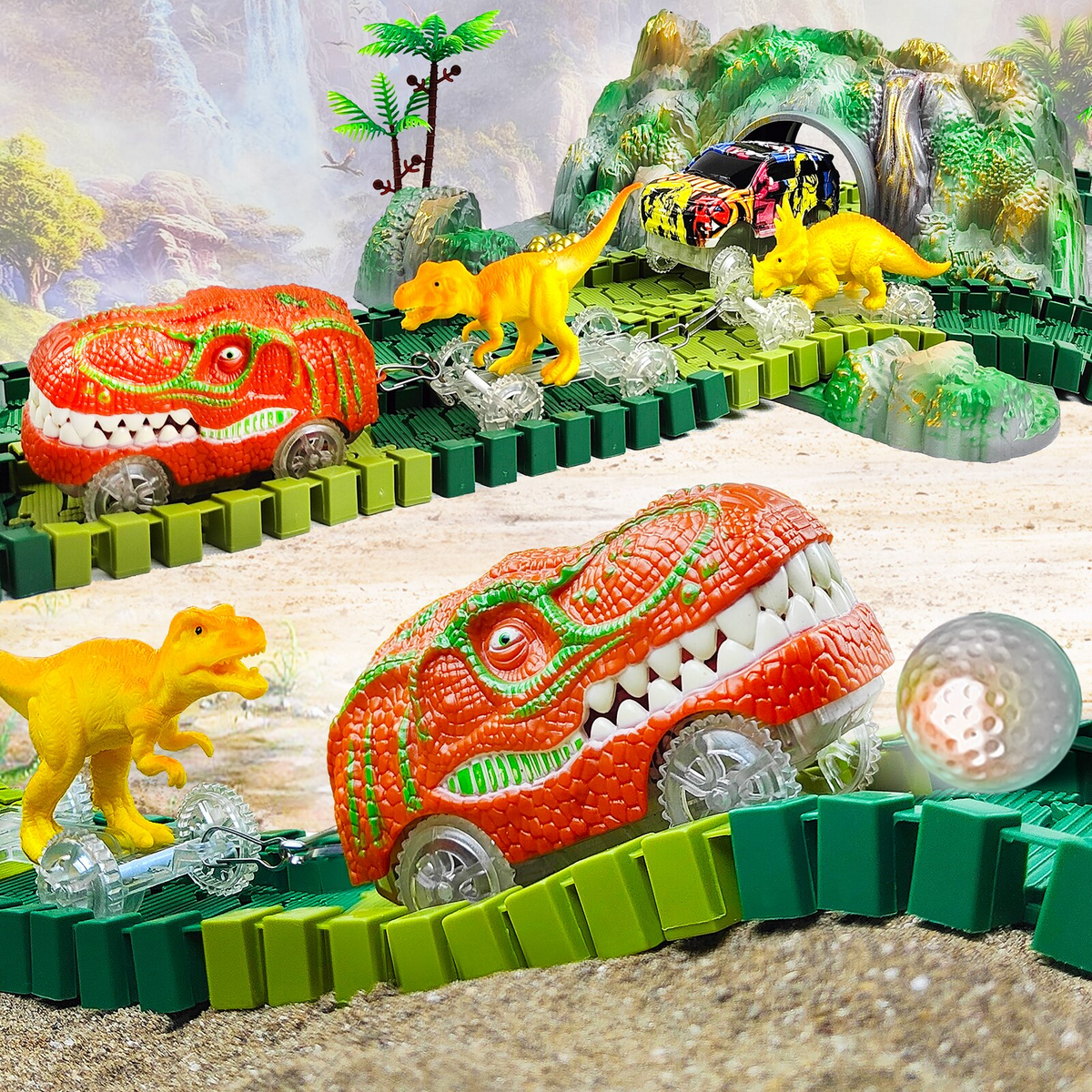 Treinbaan Speelset – DinoTrack