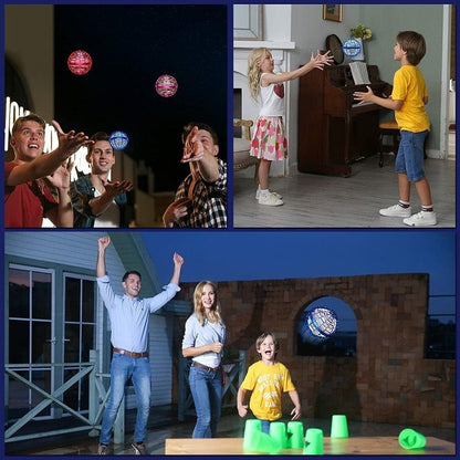 Mini-drone met LED-lampjes voor kinderen – handgestuurd & veilig