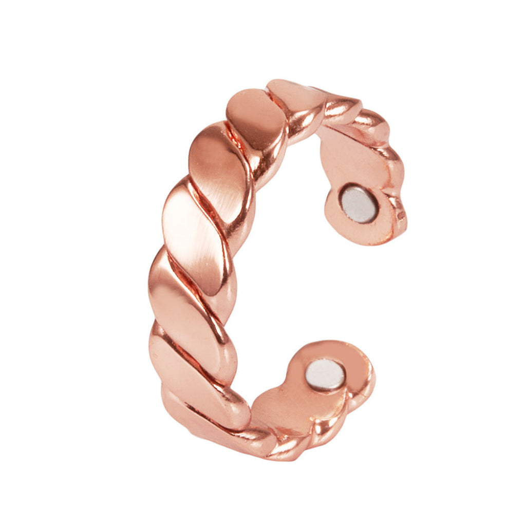 Retro Open Verstelbare Magnetische Ring