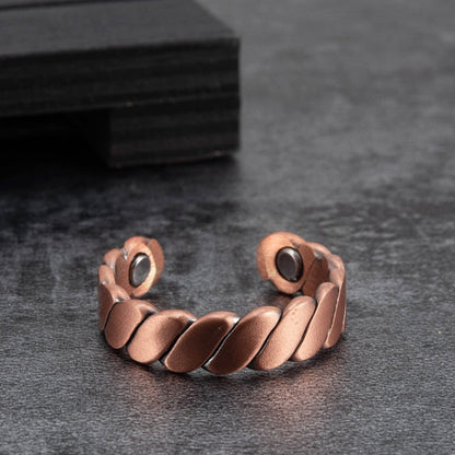 Retro Open Verstelbare Magnetische Ring