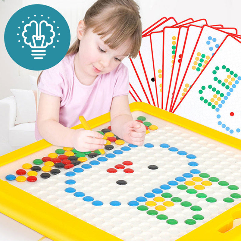 Magnetisch Tekenbord met Kralen - MagniDots