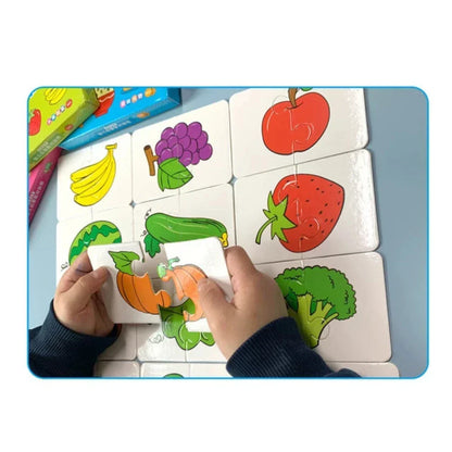 Kaarten-memospel voor kinderen – Stimuleert op speelse wijze geheugen en concentratie (1+1 gratis)