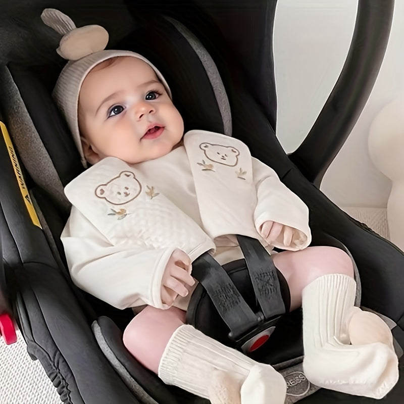 Schouderpads voor kinderwagens & autostoeltjes – comfort met een dierenmotief