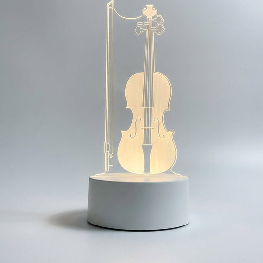 3D-illusie-tafellamp – Auricello