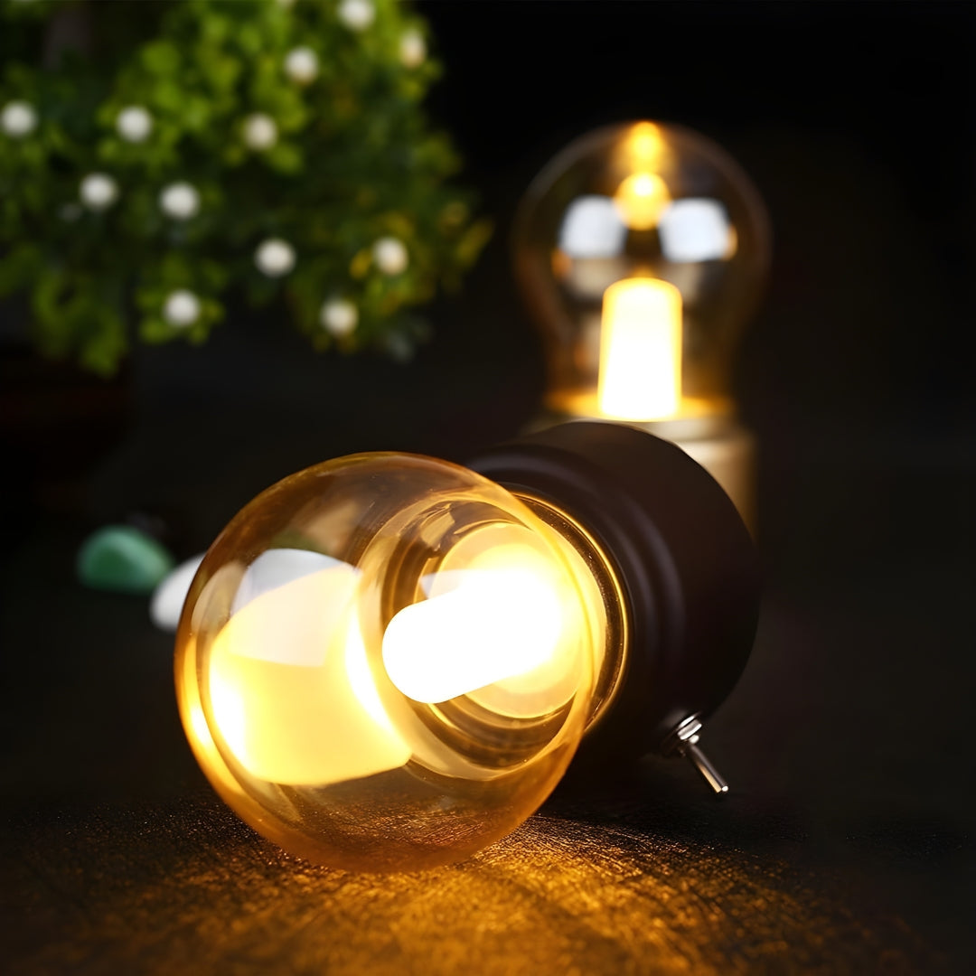 Draagbare Retro Tafellamp - LumiRetro
