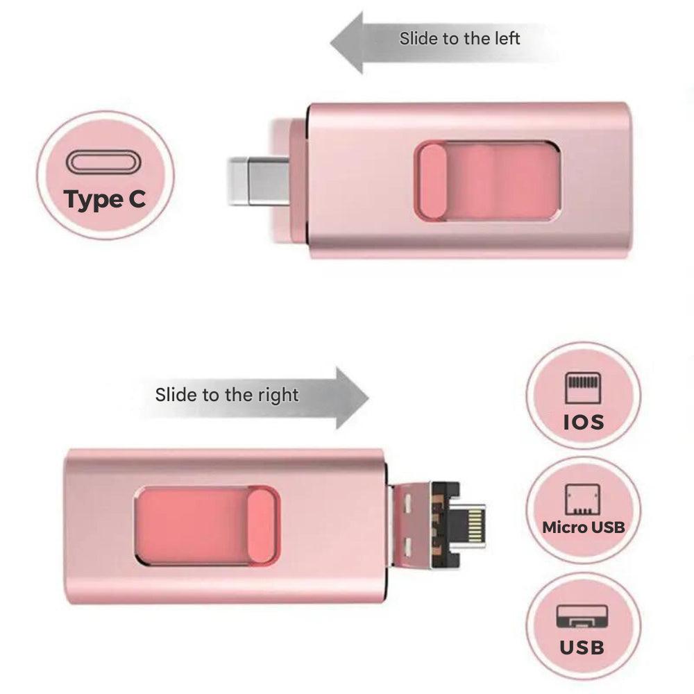 4-in-1 USB-stick - DataFlex