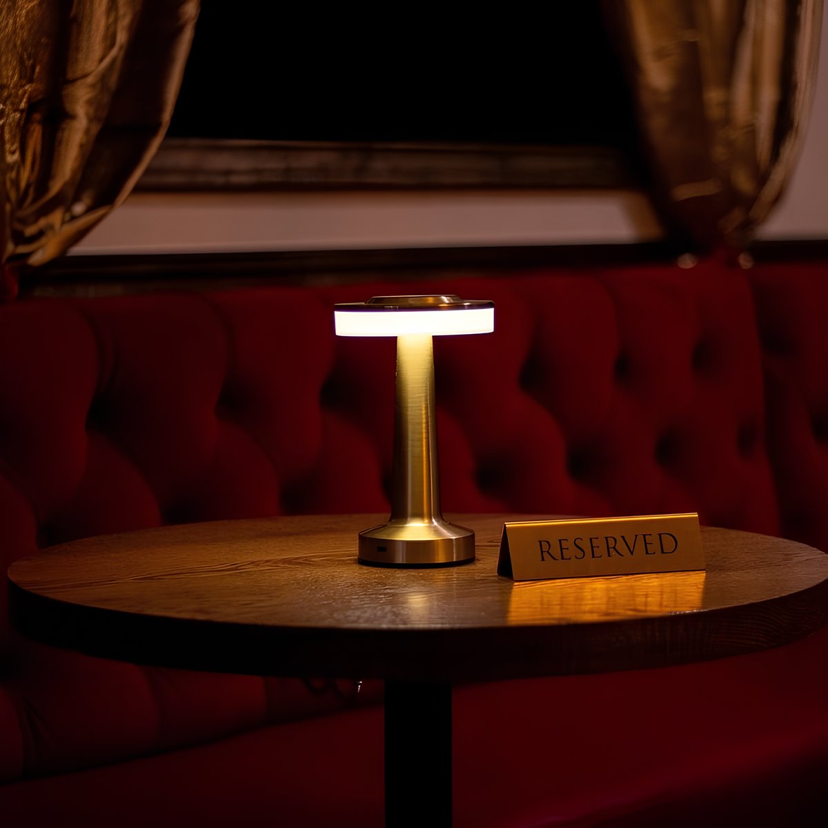 Draadloze Retro Tafellamp - LumiBar