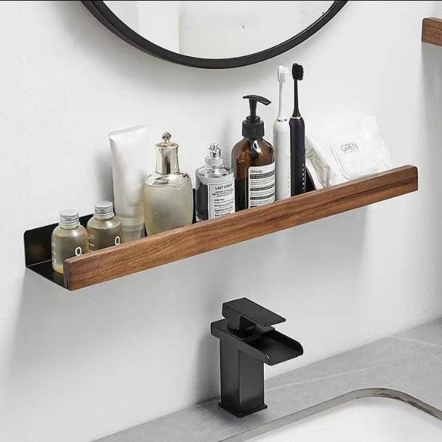 Massief Houten Badkamerplank – WoodaFix