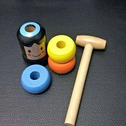 Flexibele houten acrobaat – Bevordert behendigheid & creatief denken (1+1 gratis)