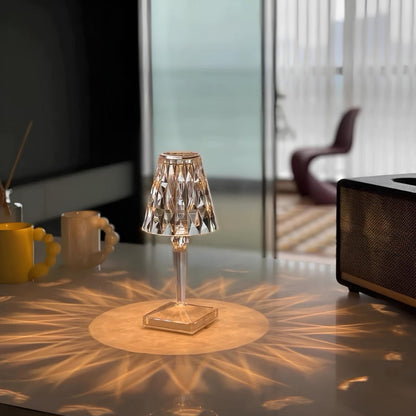 Kristallen Tafellamp met Touchbediening - LumeCrystal