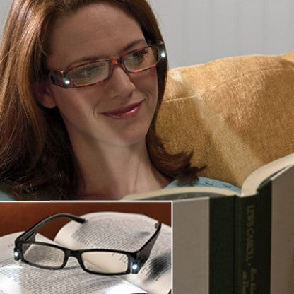 LED Light Reading Glasses