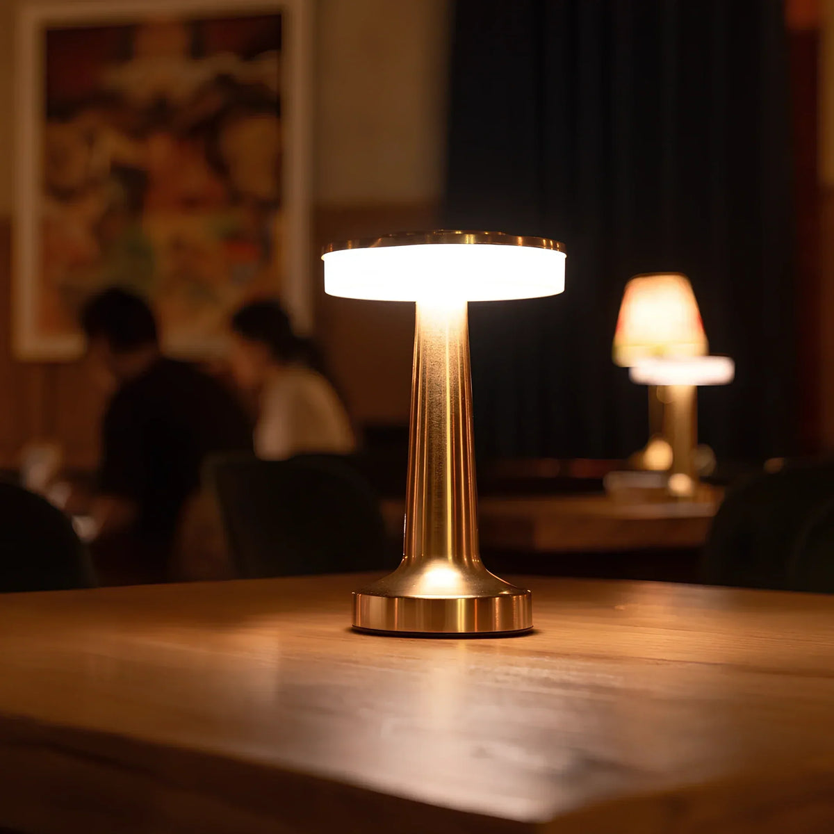 Draadloze Retro Tafellamp - LumiBar
