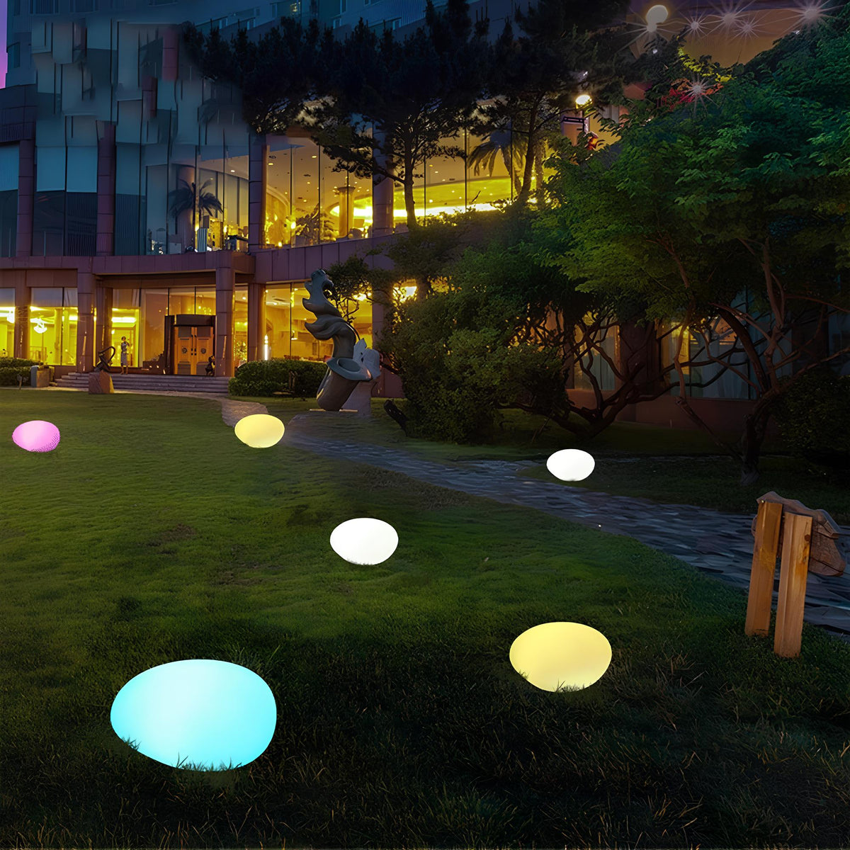 Sfeervolle Draadloze Tuinlamp - LumaStone