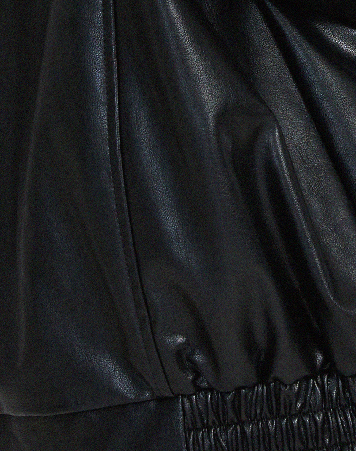 Oversized Los Leren Damesjasje – Yara