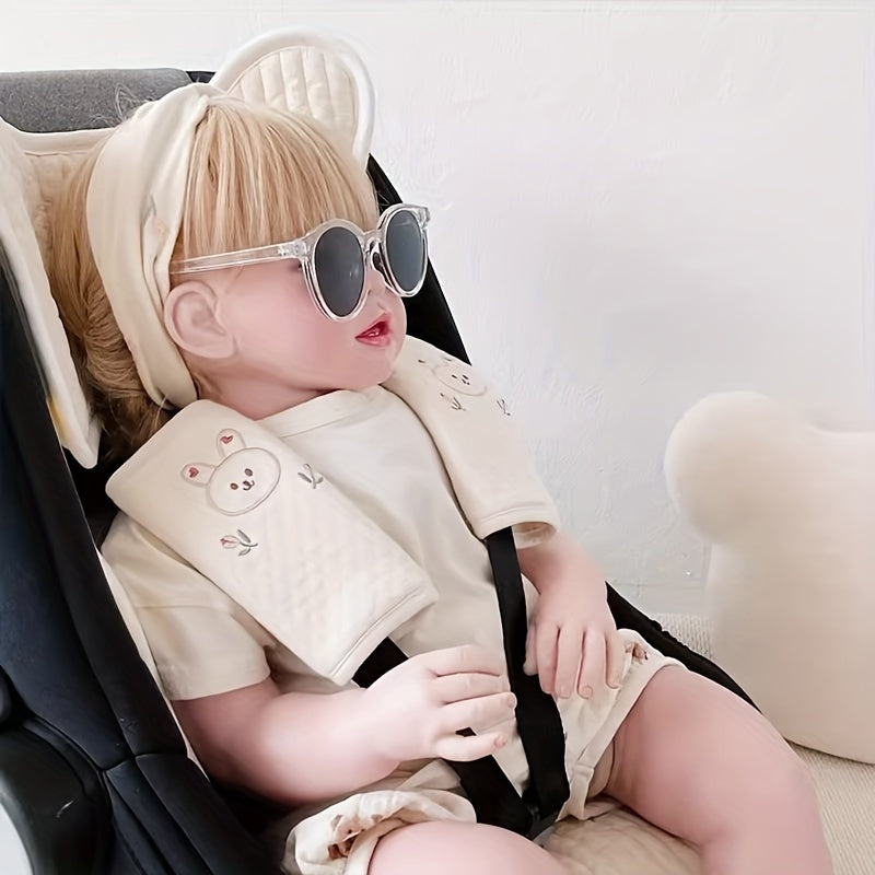 Schouderpads voor kinderwagens & autostoeltjes – comfort met een dierenmotief