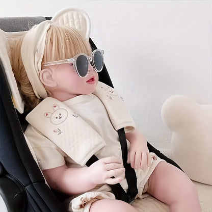 Schouderpads voor kinderwagens & autostoeltjes – comfort met een dierenmotief