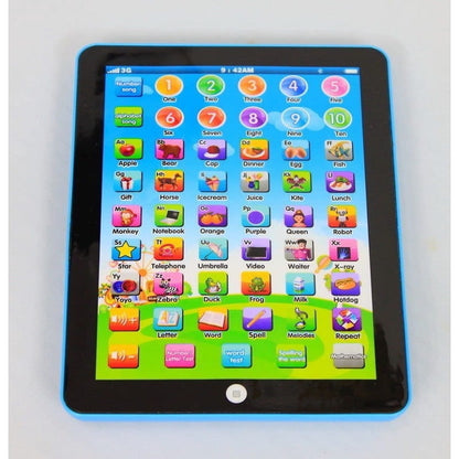 Interactief leertablet voor peuters met geluid, kleuren & quizfunctie – 7,5 inch