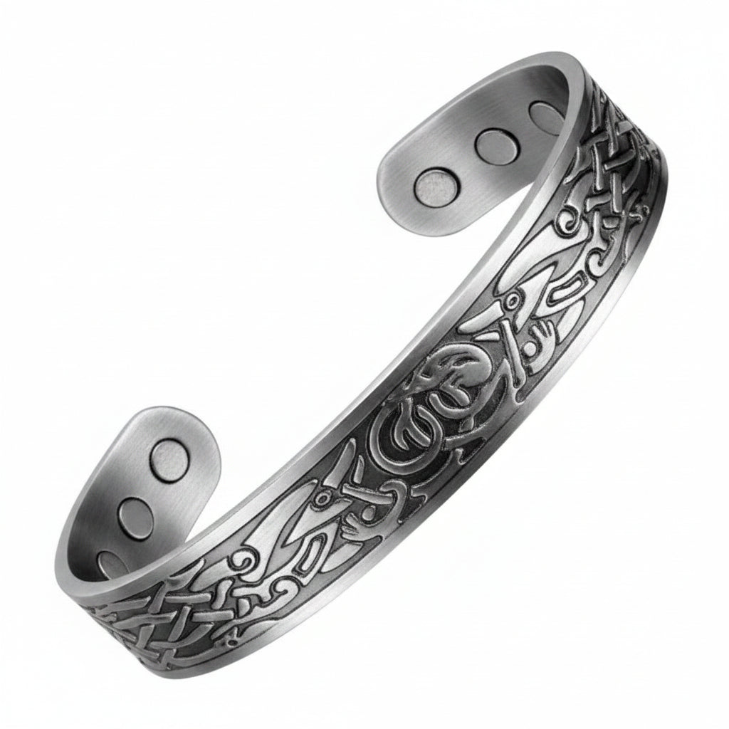 Rode Magnetische Armband Vintage Design