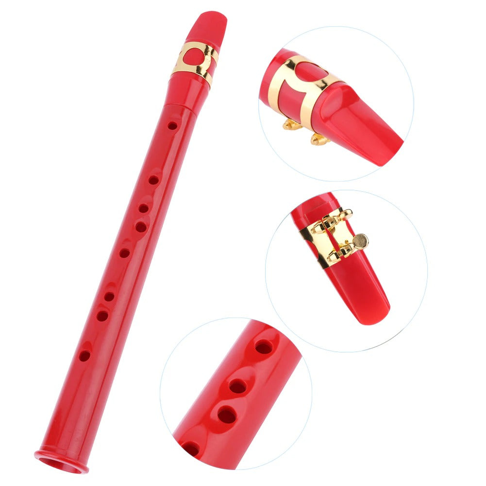 Draagbare mini-saxofoon met alt-mondstuk – Voor beginners en gevorderden