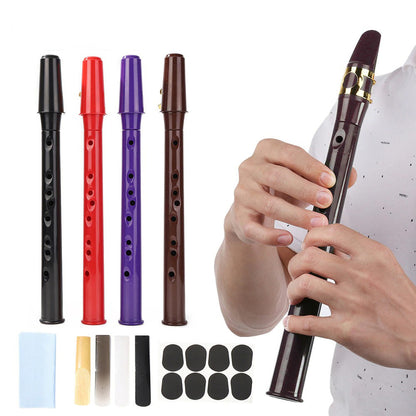Draagbare mini-saxofoon met alt-mondstuk – Voor beginners en gevorderden
