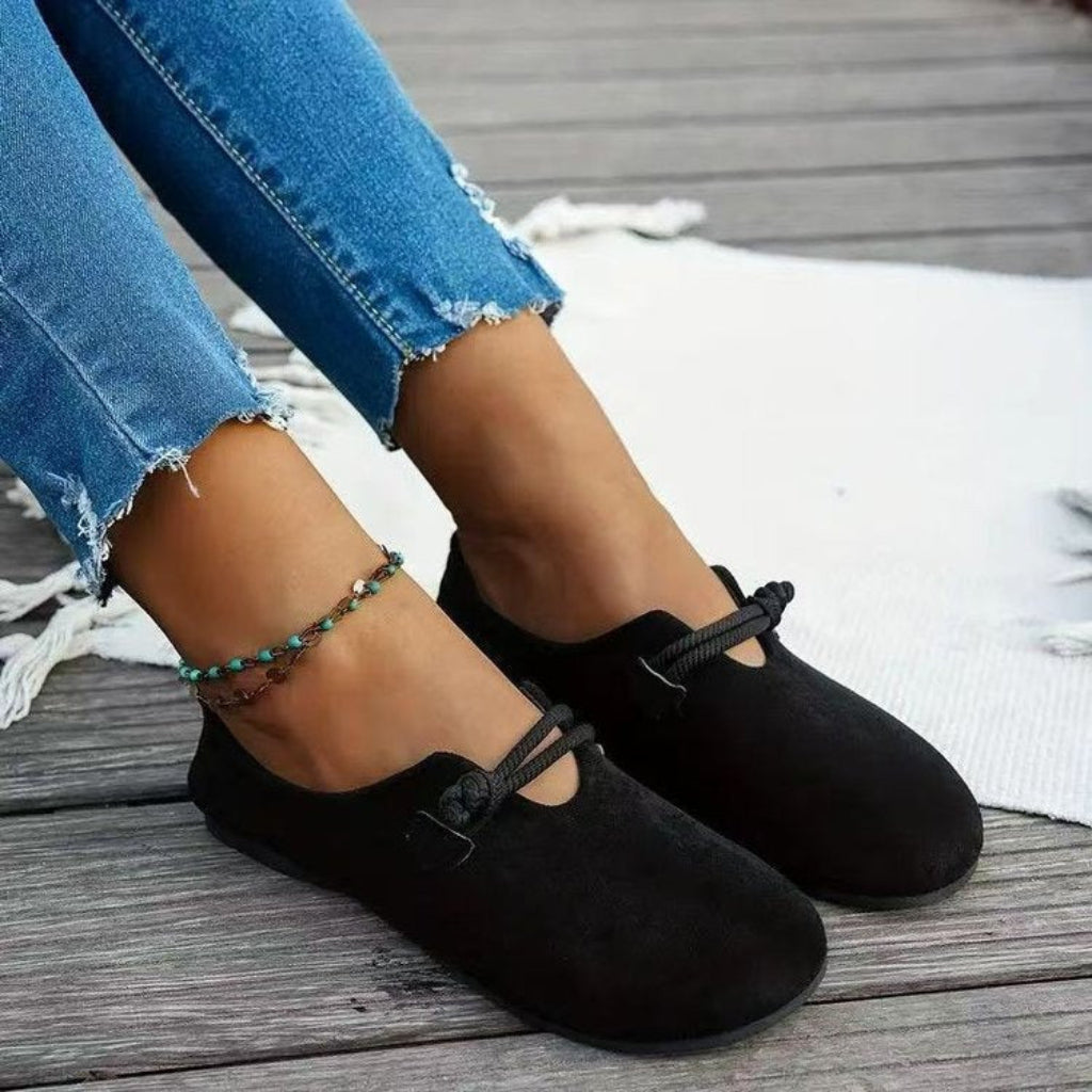 Ultrazachte damesschoenen van zacht suède