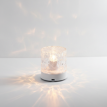 Acrylglaslamp met watereffect - AuraRipple