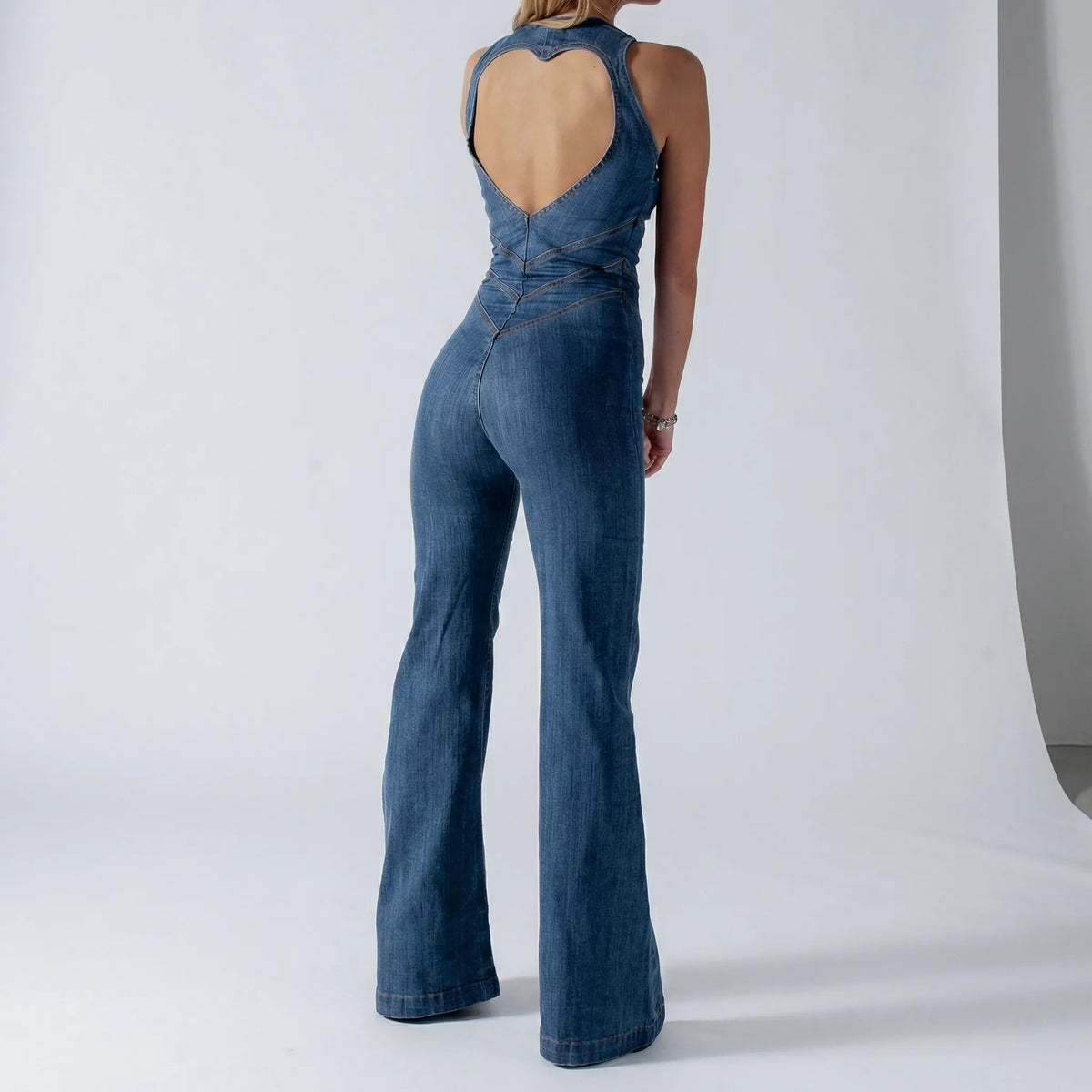 Nauwsluitende mouwloze jumpsuit - Kristin