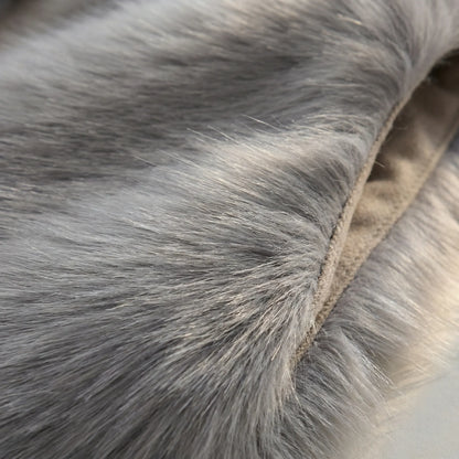 Mouwloze kunstbontgilet - Elaine