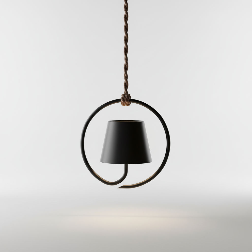 Oplaadbare LED-hanglamp - LumiHalo