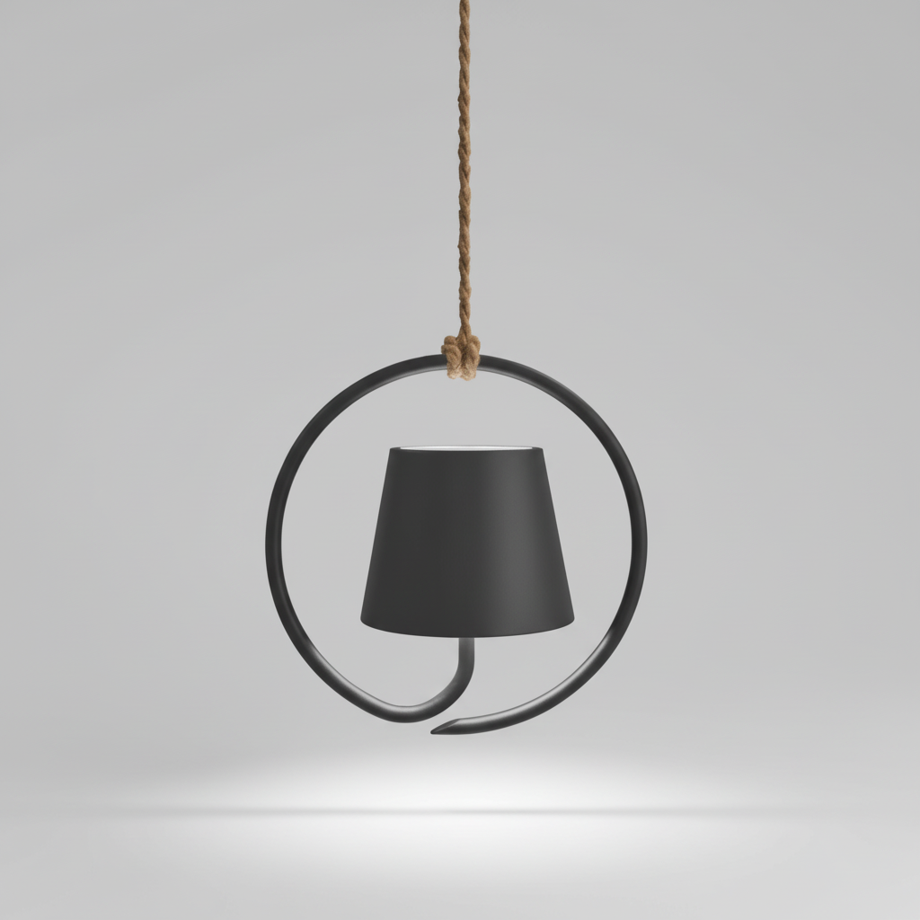 Oplaadbare LED-hanglamp - LumiHalo