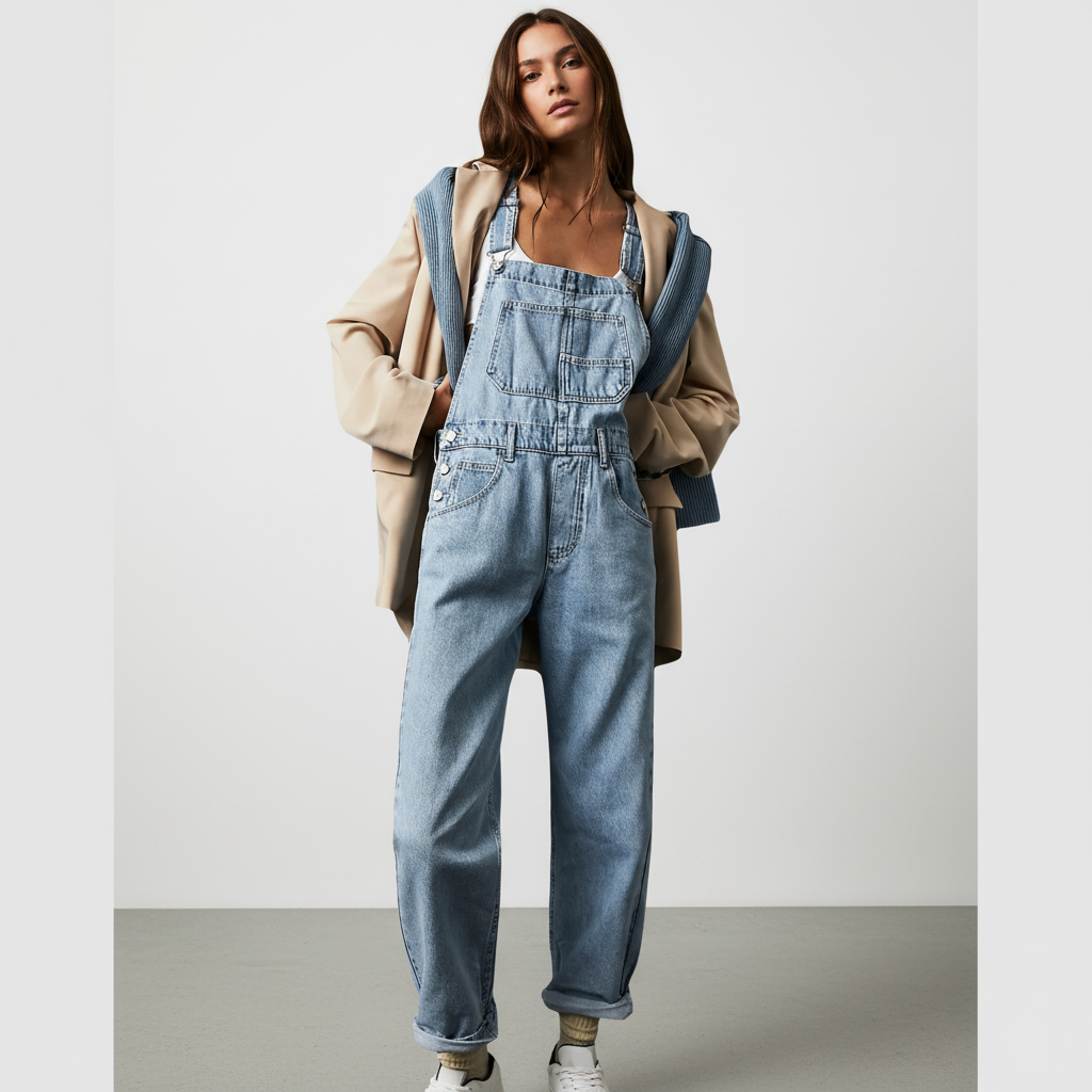 Comfortabele Denim-Pakken - Nina