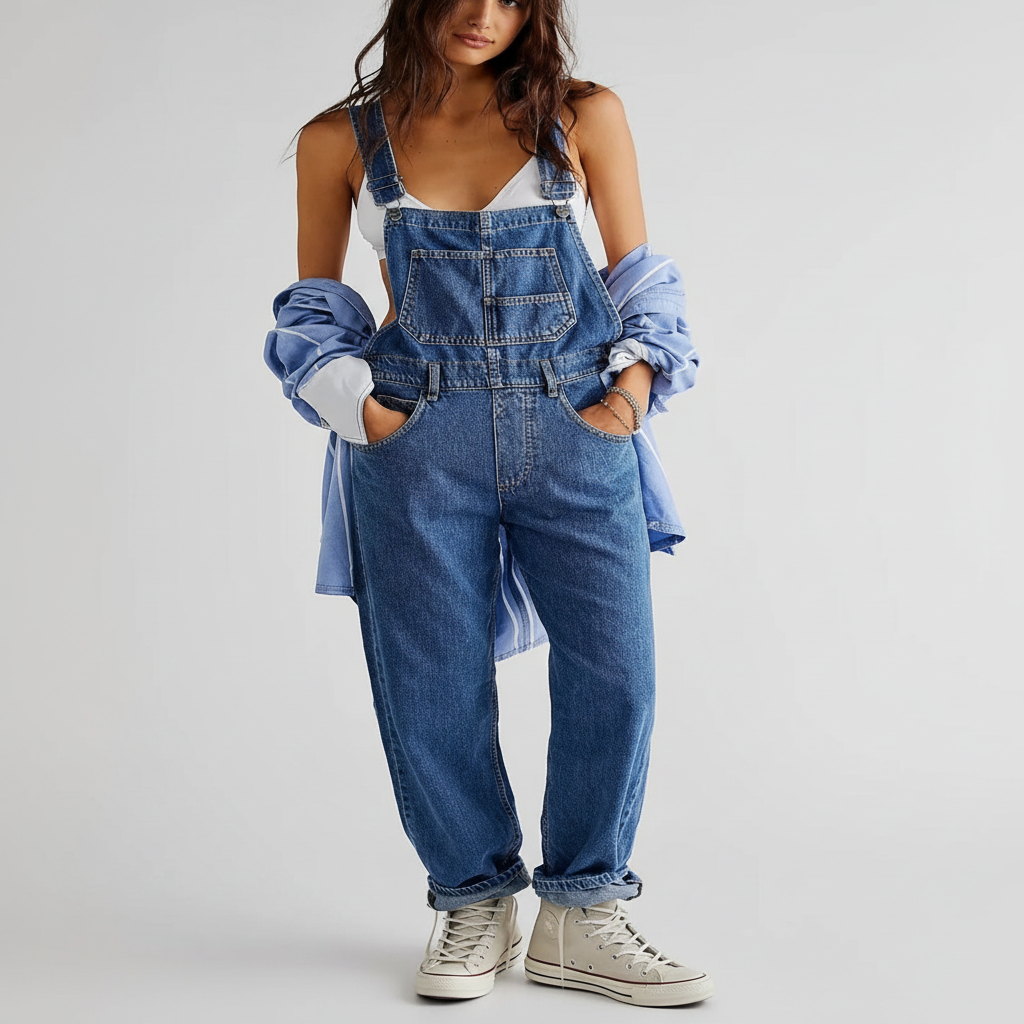 Comfortabele Denim-Pakken - Nina
