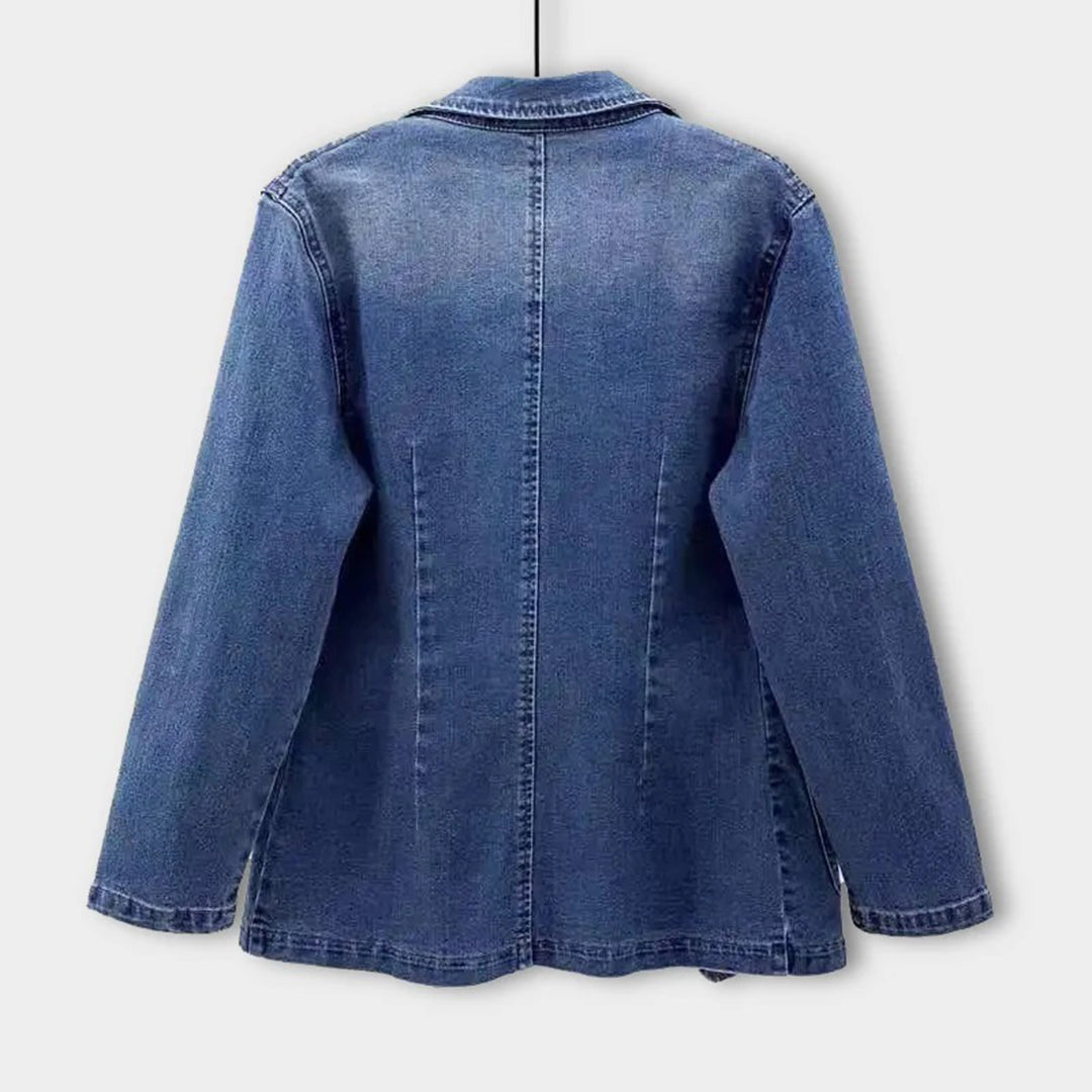 Dames Jeansblazer met Trendy Snit - Nora