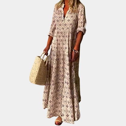Luchtige Maxi Zomerjurk voor Dames - Isla
