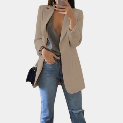 Fentii- Casual Lange Blazer voor Dames