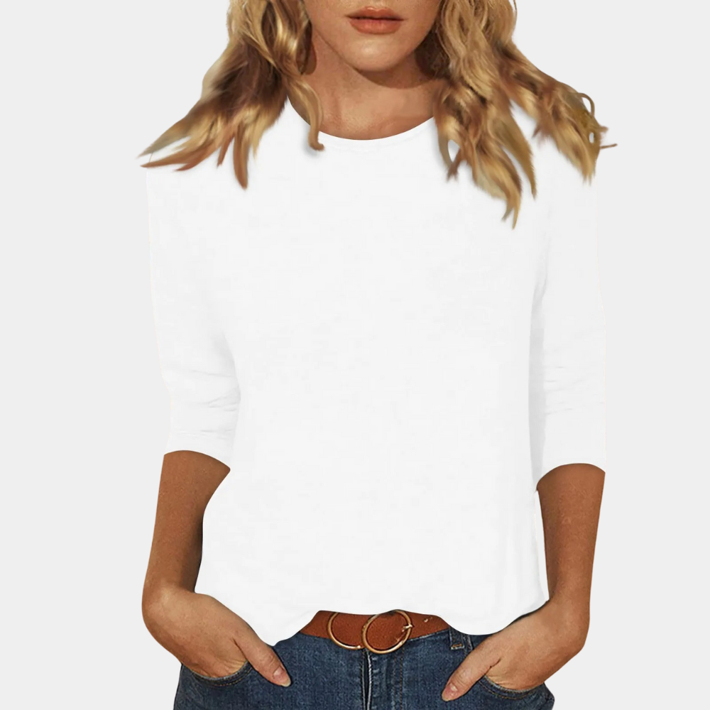 Trendy Dames Shirt met Lange Mouwen - Livia