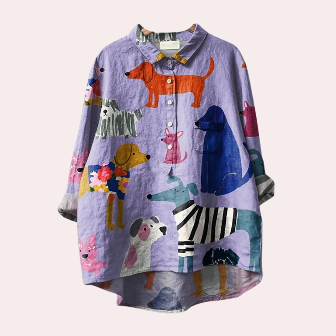 Vrolijk Dames Shirt - Liv