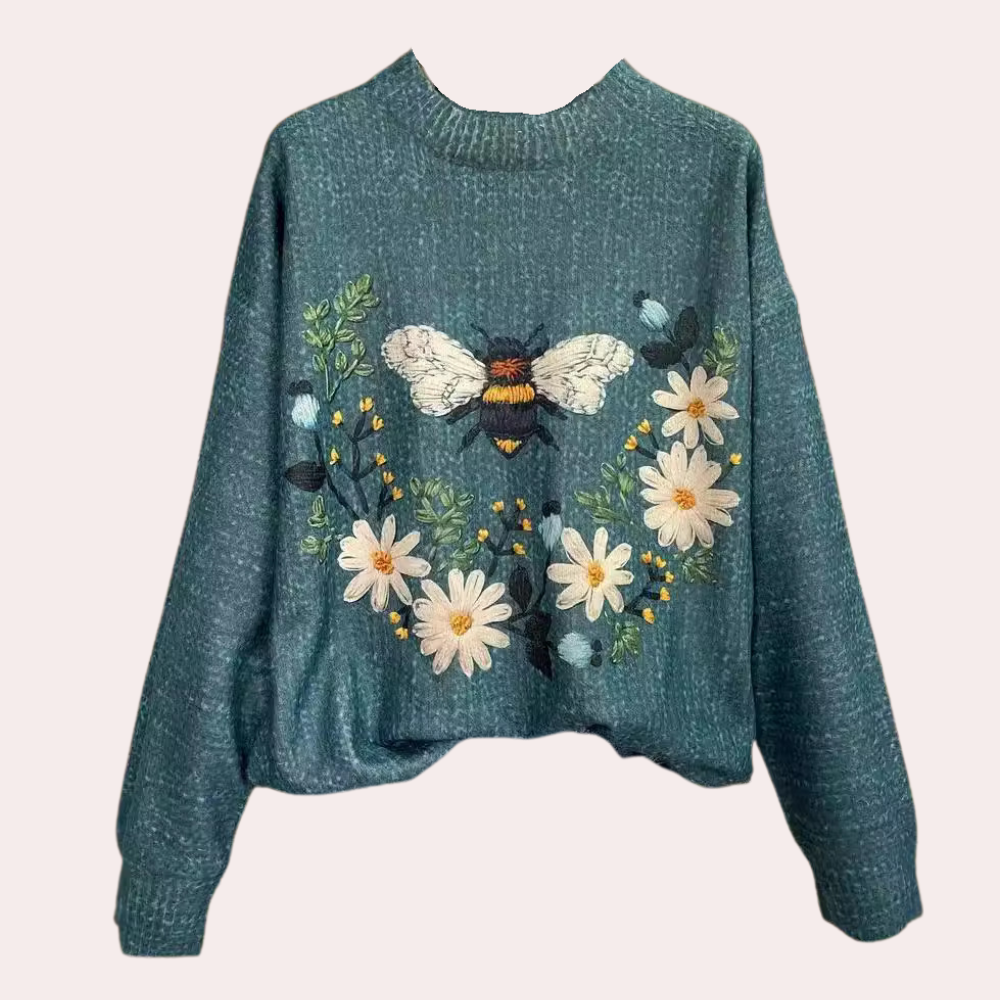 Vrolijke Damestrui met Bloemenprint - Fleur