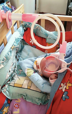 Handsfree babyfleshouder – Zelfstandig voeden gemakkelijk gemaakt