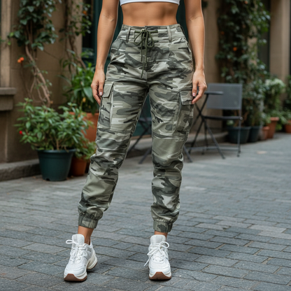 Cargo-broek met zakken - Annemarie