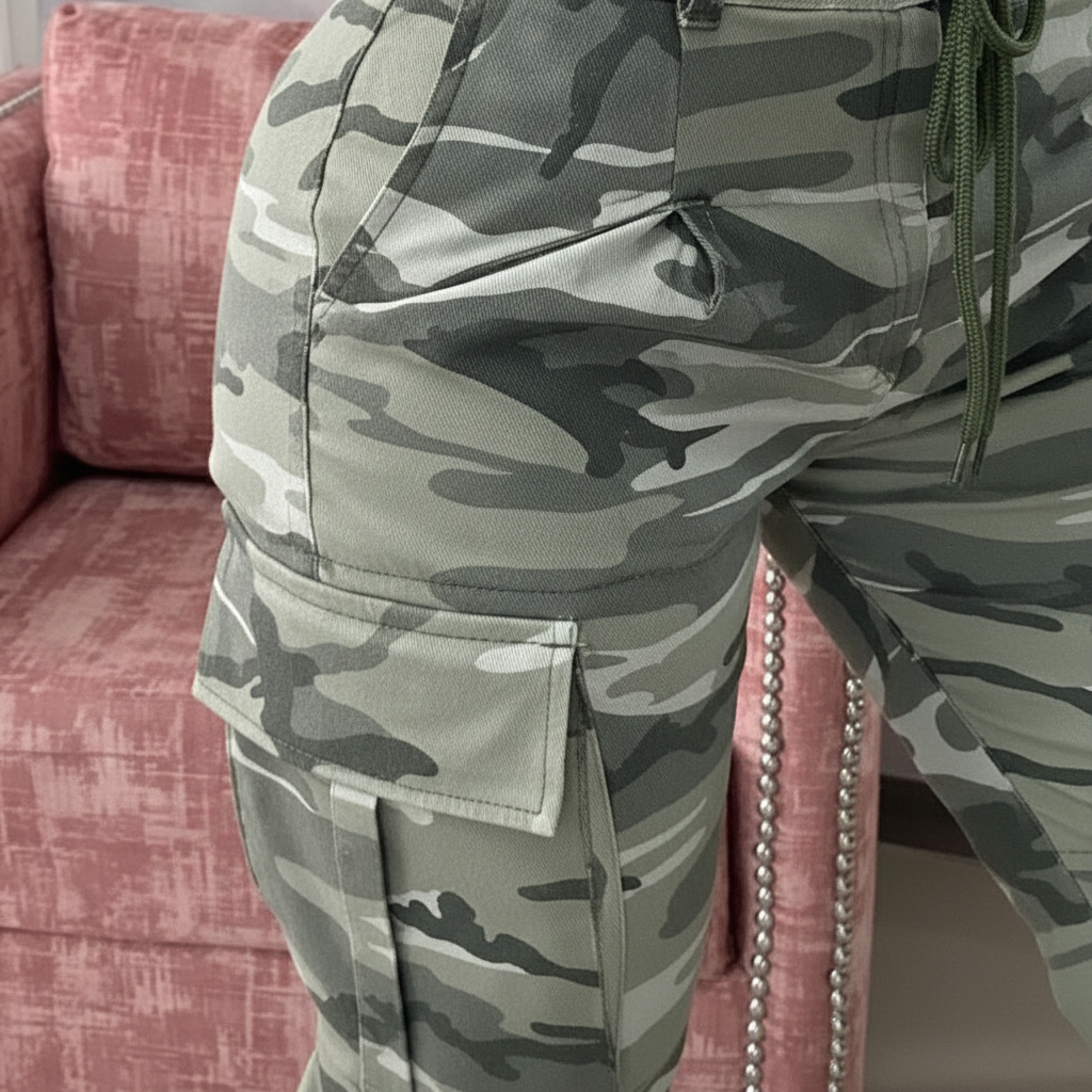 Cargo-broek met zakken - Annemarie