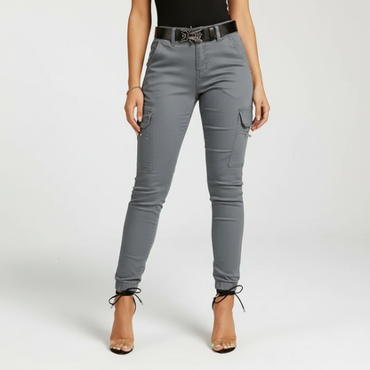 Cargo-Jeans Met Elastische Band - Regina