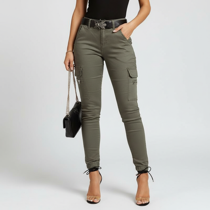 Cargo-Jeans Met Elastische Band - Regina