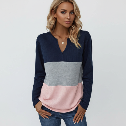 Casual V-hals Trui - Marie