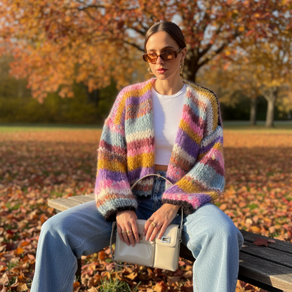 Chunky Gebreide Cardigan - Lotta